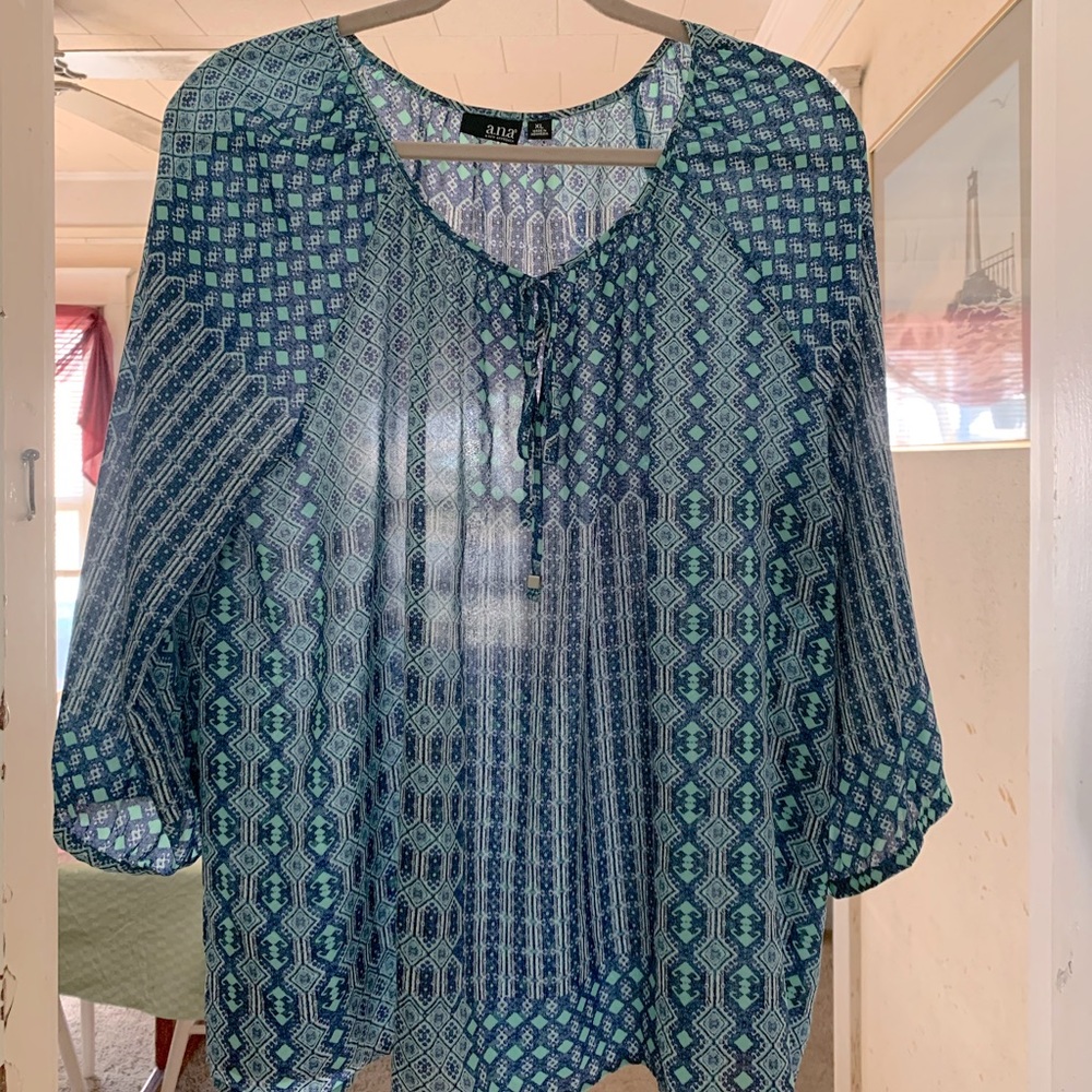 Ladies bohemian style blouse